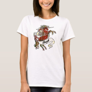 T-shirt Boyd Tartan Unicorn