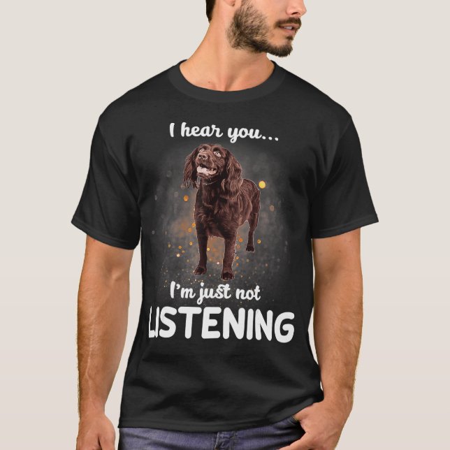 T-shirt Boykin Spaniel Je vous entends ne pas écouter (Devant)