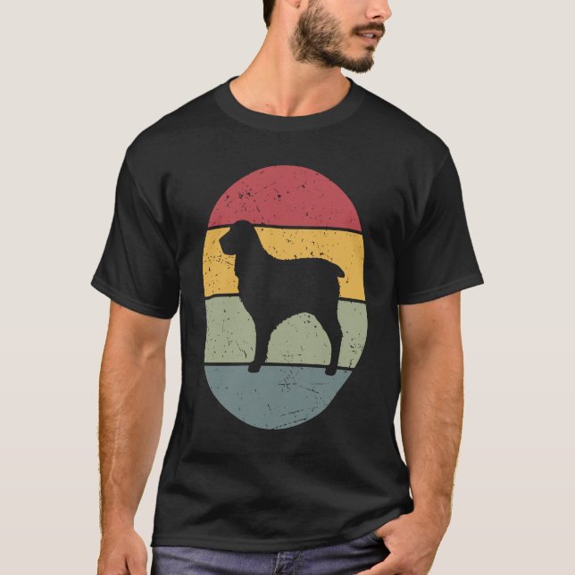 T-shirt Boykin Spaniel Vintage (Devant)