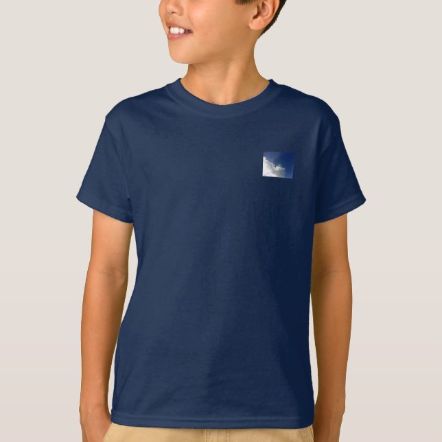 T-SHIRT BOY'S  CLOUD ECO DESIGN STYLE  (Front)