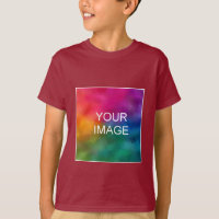 Boys Kids T Shirts Modèle Ajouter un texte image