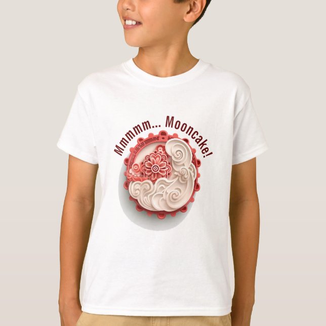 T-shirt Boys' Mooncake Adventure : Lunar Fun Festival Tee (Devant)