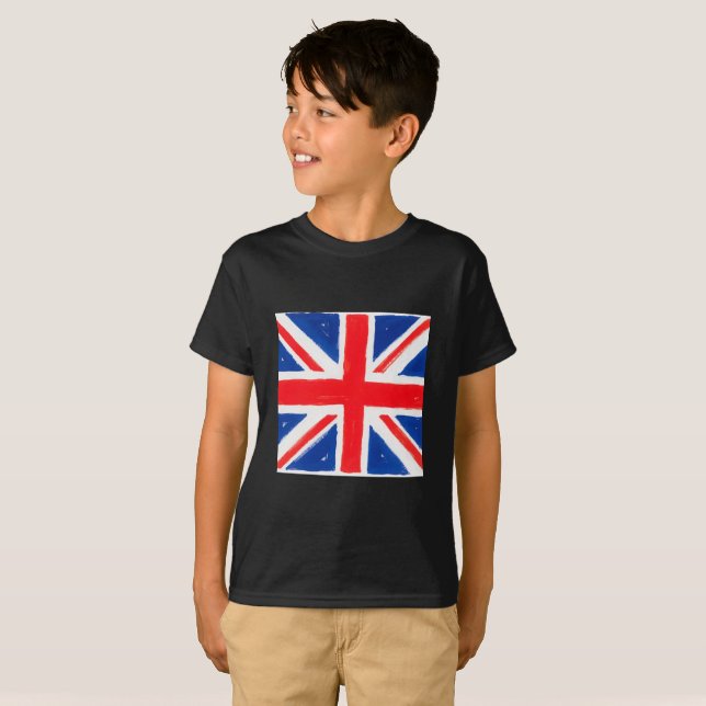 T-shirt Boy's union jack t shirt (Devant entier)