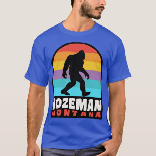 T-shirt Bozeman Montana Montagnes Rocheuses