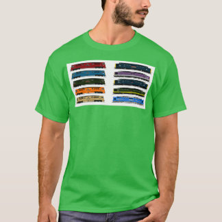 T-shirt BR WESTERN amp DELTIC LOCOMOTIVES