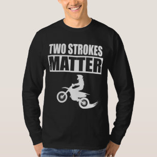 T-shirt BRAAP Motorcross Deux AVC Power Dirtbike Rider T