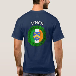 T-shirt Bracelet drapeau irlandais noeud celtique - Lynch
