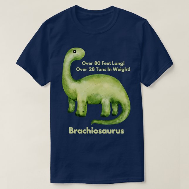 T-shirt Brachiosaurus (Design devant)