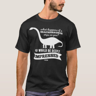 T-shirt Brachiosaurus à longue cou