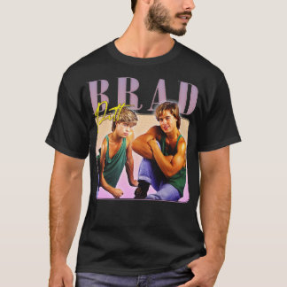 T-shirt Brad Pitt 90s Style Fan esthétique design