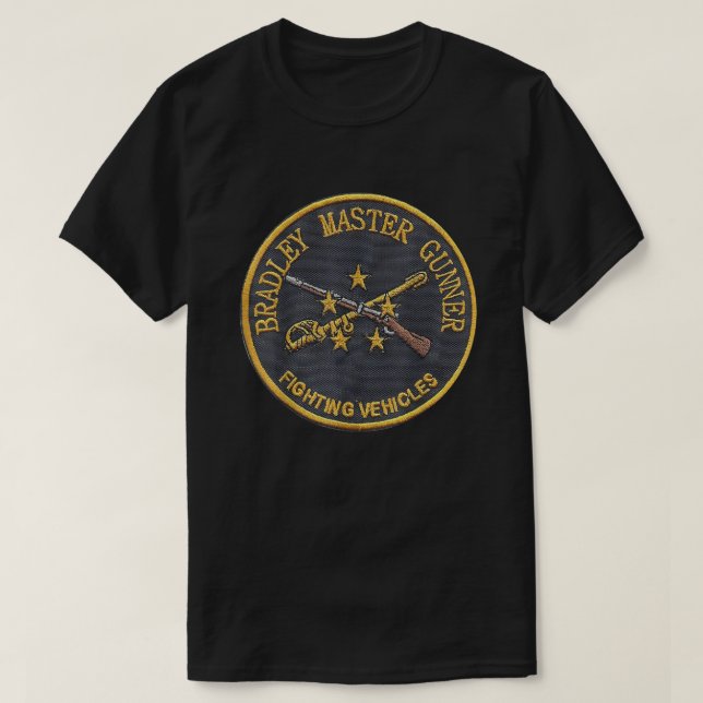 T-shirt Bradley Master Gunner - Fort Benning BMG Graduates (Design devant)
