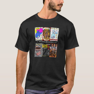 T-shirt BradsMovies Design sur un noir