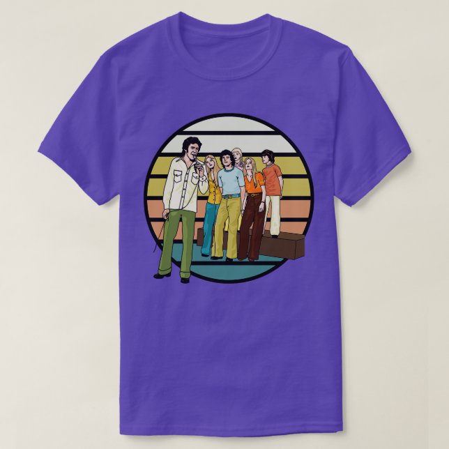 T-shirt Brady Bunch Chants (Design devant)