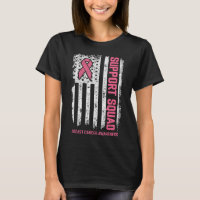 Braille Cancer Shirts Support Squad Breast Cancer