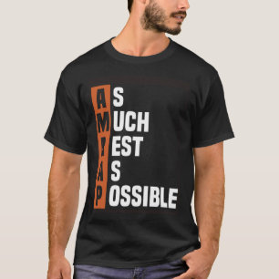 T-shirt Branché Autant de reste que possible AMRAP