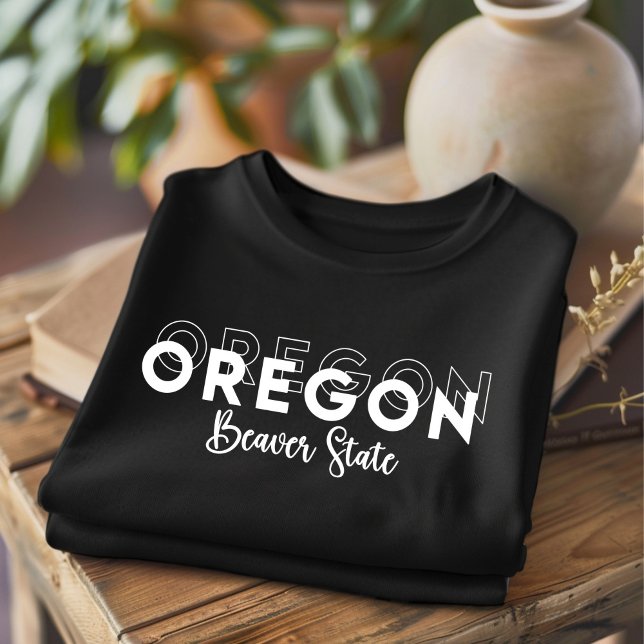 T-shirt branché Oregon Beaver State (Créateur téléchargé)
