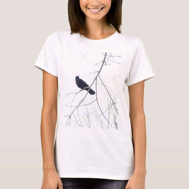 T-shirt Branches Blackbird (Devant)