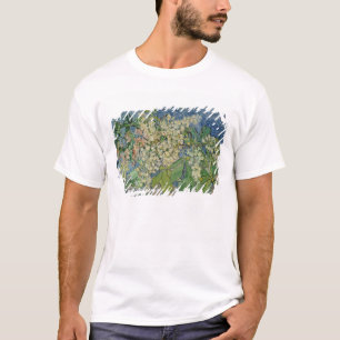T-shirt Branches se développantes de châtaigne de Vincen