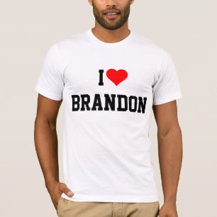 T-SHIRT BRANDON : J'AIME BRANDON