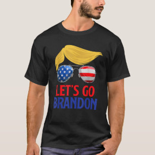 T-shirt Brandon laisse aller Brandon Trump America Fla