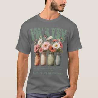 T-shirt Brandonhats Qui Je Loue Jésus Christian Lake Merc