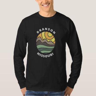 T-shirt Branson Missouri Mountains MI Vacances Souvenir