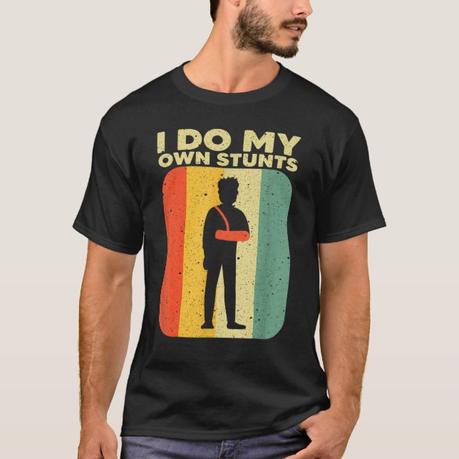 T-shirt Bras Brossé Pour Hommes Femmes Enfants Bras Brossé (Devant)