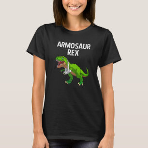 T-shirt Bras Cassé Cool Pour Hommes Garçon Enfants Dinosau