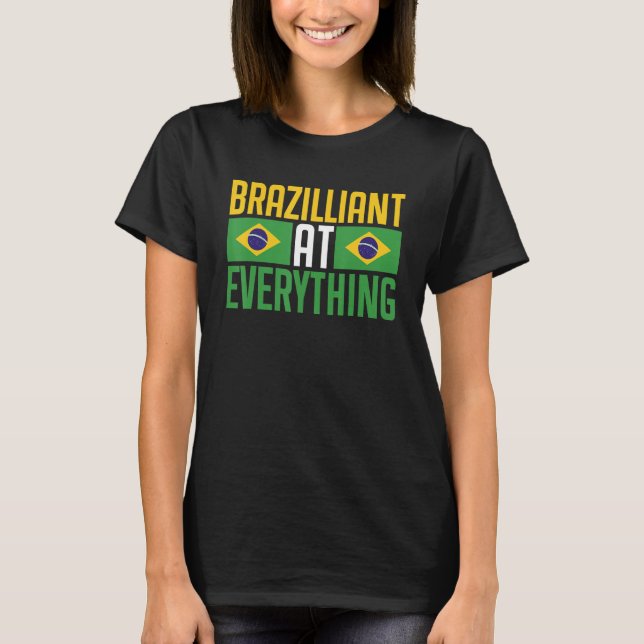 T-shirt Brasil Brazillier à Everything Brasileira Bras (Devant)