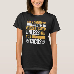 T-shirt Brassage Amateur Bière Brassage Alcool Buveur Amou