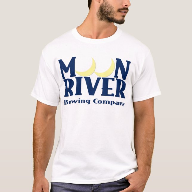 T-shirt Brassage de rivière de lune (Devant)