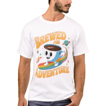 Brassée pour l'aventure - Vibrant Coffee Cup in Sp
