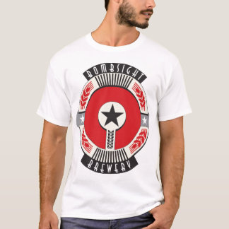 T-shirt Brasserie de viseur de bombardement