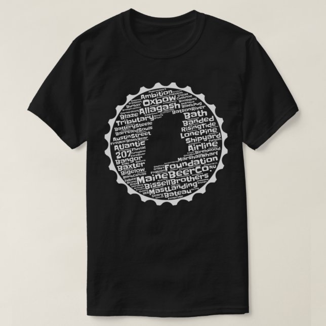 T-shirt Brasseries du Maine  (Design devant)