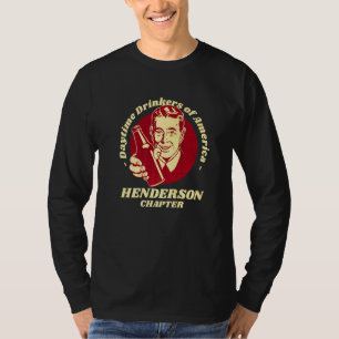 T-shirt Brasseurs de bière de jour du chapitre Henderson