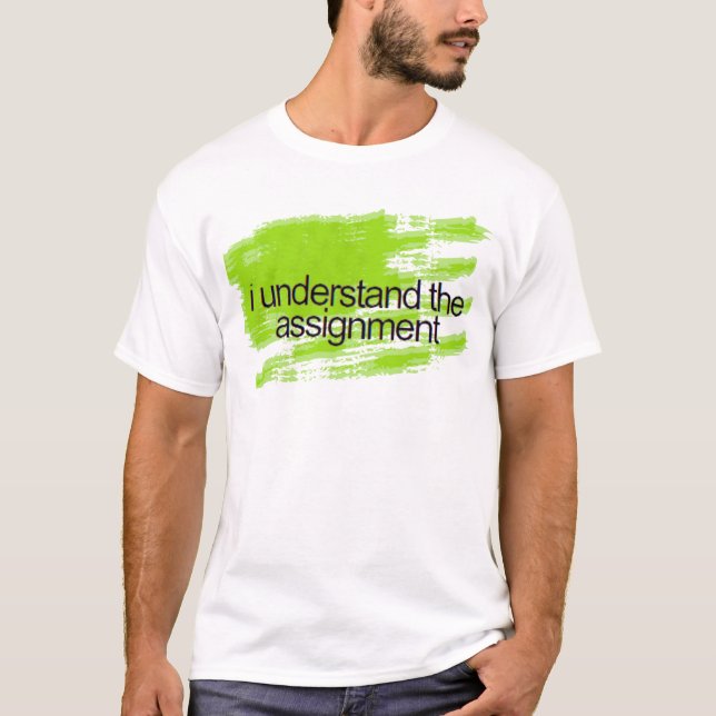 T-shirt Brat - Je Comprends L'Affectation - Harris 2024 (Devant)