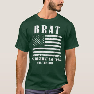 T-shirt Brat Purple Up Military Child Awareness Mens & W