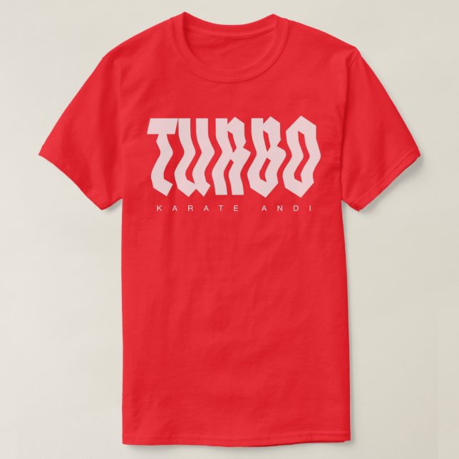 T-shirt Bravado Turbo Karate Andi 1 (Design devant)