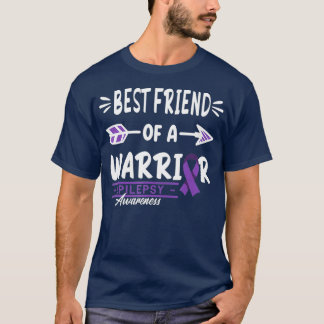 T-shirt Brave I Best Friend I Epilepsy Awareness I