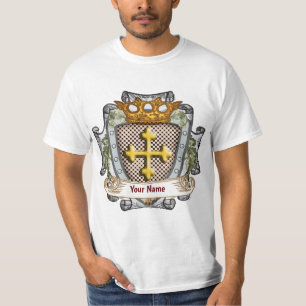 T-shirt Brave nom de famille Crest