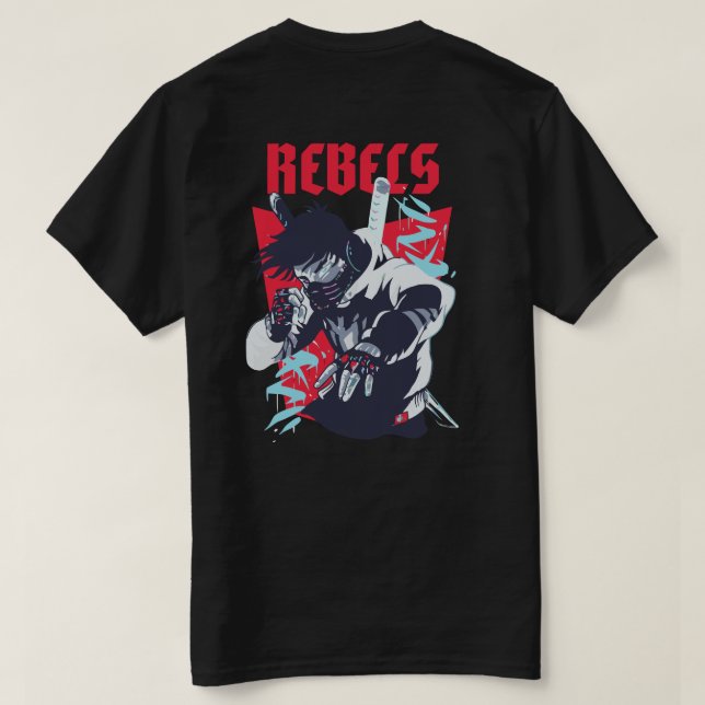 T-shirt Braves rebelles (Design dos)