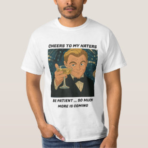 T-shirt Bravo à mes haïteurs - Leonardo DiCaprio mème