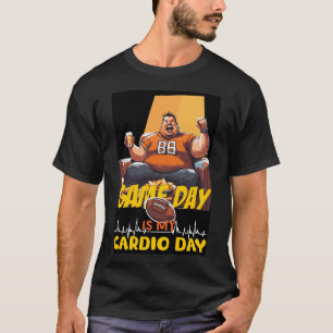 T-shirt Bravo, Cardio Fier : Game Day Glory!