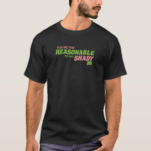 T-shirt Bravo, tu es le raisonnable pour mon ombre