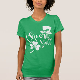 T-shirt Bravo Y'all Saint Patricks Day Party Irlandais