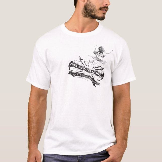 T-shirt Bravoure de NFFF (Devant)