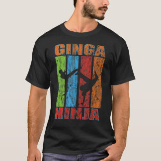 T-shirt Brazil Brazilian Dance Karate Sport Fighter Capoe