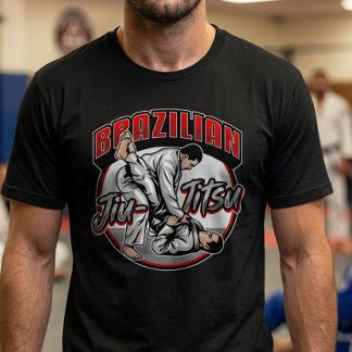 T-shirt Brazilian Jiu-Jitsu Martial Arts
