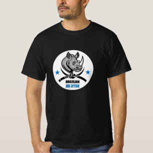 T-shirt Brazilian Jiu Jitsu Rhino