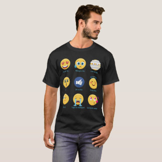 T-shirt Brazillian Jiu-jitsu 9 émoticônes des nuances BJJ